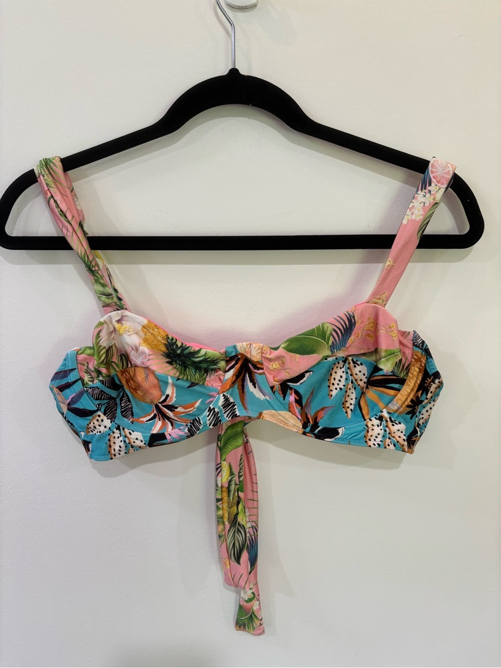 Farm Rio Tropical Tie Back Bikini Top